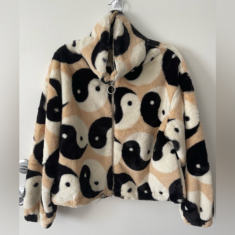 NWOT boutique ying yang jacket